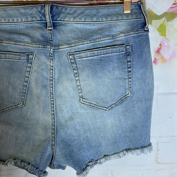 Torrid Women's Blue Denim Shorts - Picture 10 of 10